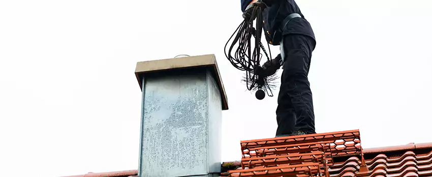 Chimney Brush Cleaning in Chino Hills, California