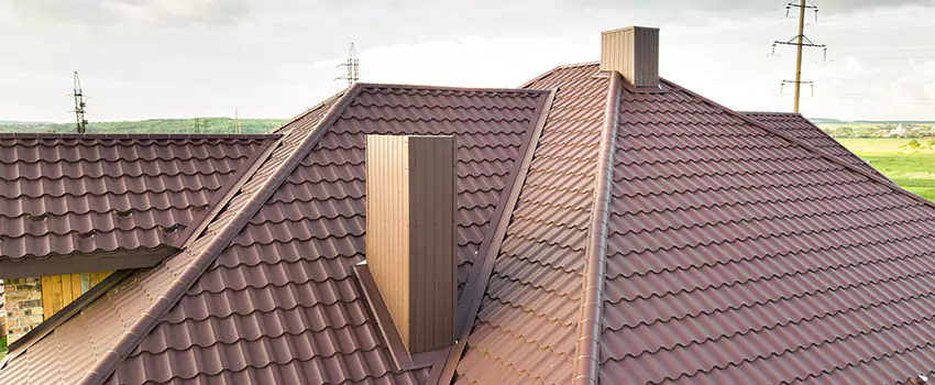 Residential Chimney Flashing Restoration in Chino Hills, CA