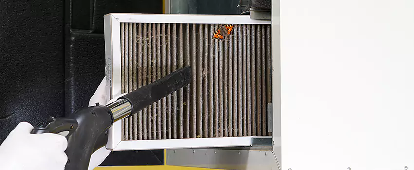 Clogged Air Duct Cleaning Process in Chino Hills, CA