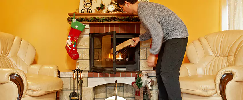 Gas to Wood-Burning Fireplace Conversion Services in Chino Hills, California