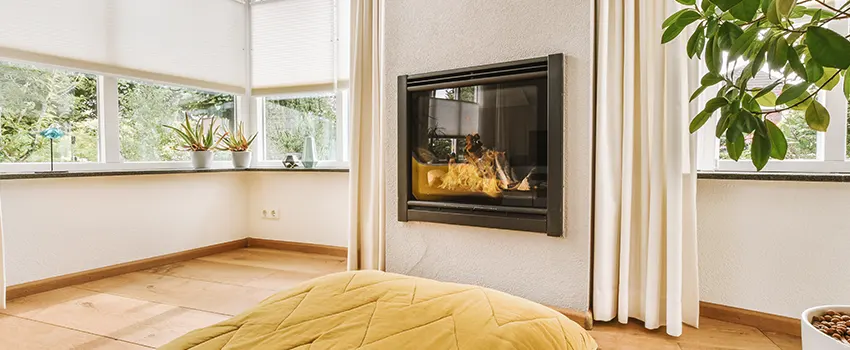 Residential Fireplace Ceramic Glass Installation in Chino Hills, CA