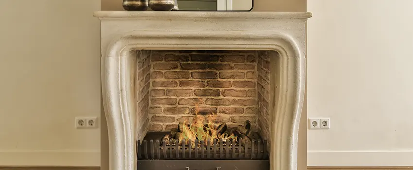 Vintage-style Fireplace Redesign in Chino Hills, California