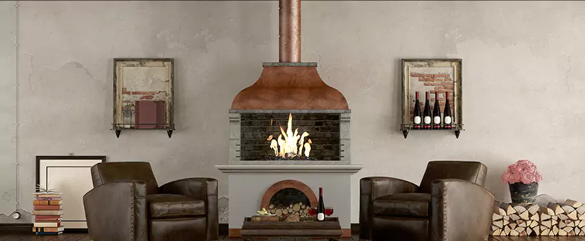 Thelin Hearth Products Providence Pellet Insert Fireplace Installation in Chino Hills, CA