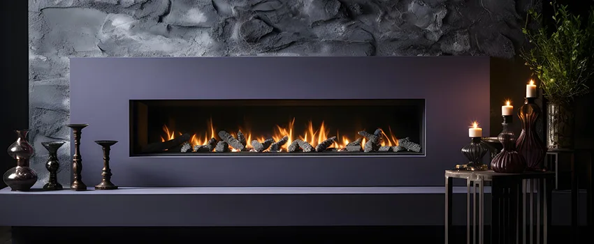 Ember Bed for Ventless Gas Fireplace in Chino Hills, CA