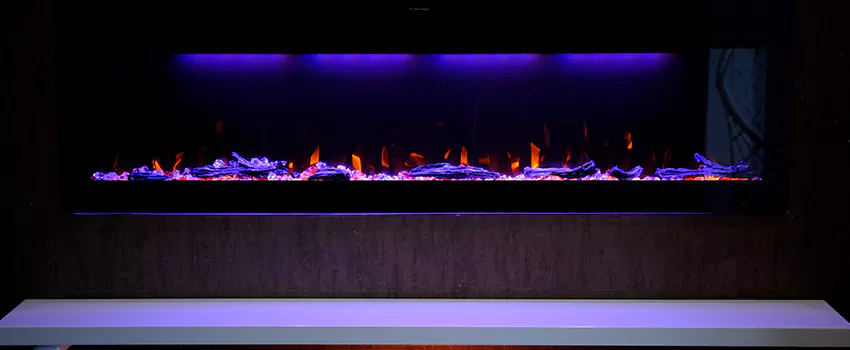 Dynamic Flame Color Fireplace Installation in Chino Hills, CA