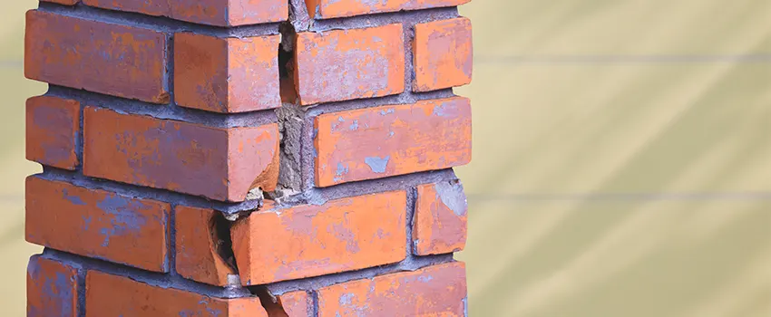 Repairing Cracked Porcelain Tiles for Fireplace in Chino Hills, CA